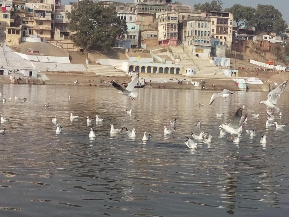 Tandon Lodge On The Ganga Ghat Homestay バラナシ エクステリア 写真
